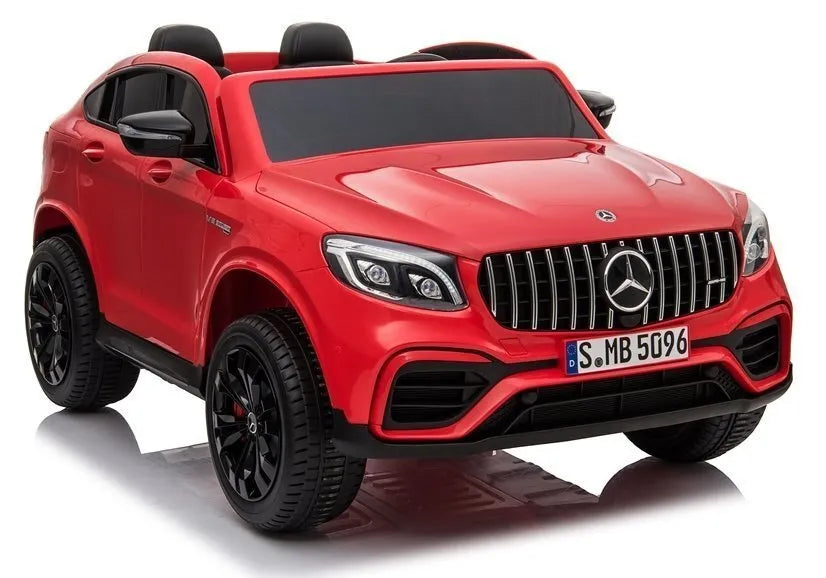 Raudonas Mercedes GLC 63S XMX608 elektromobilis vaikams